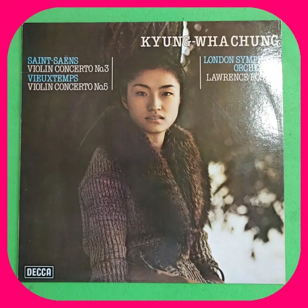 정경화 LP 국내초반  NM/NM