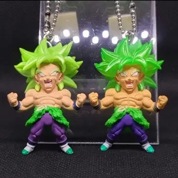 062 드래곤볼 UDM 키링 풀 파워 브로리 색상 차이 세트