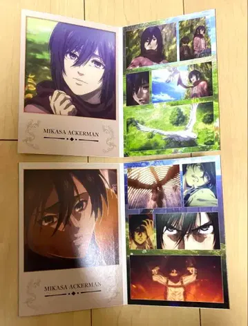 제일복권 진격의 거인 메모리얼 카드 ~최후의 전투~ 미카사