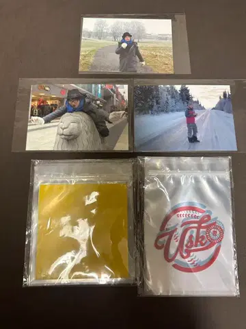 유스케 라이브 복권 2022 지퍼백 굿즈 브로마이드 사진 우치 히로스케