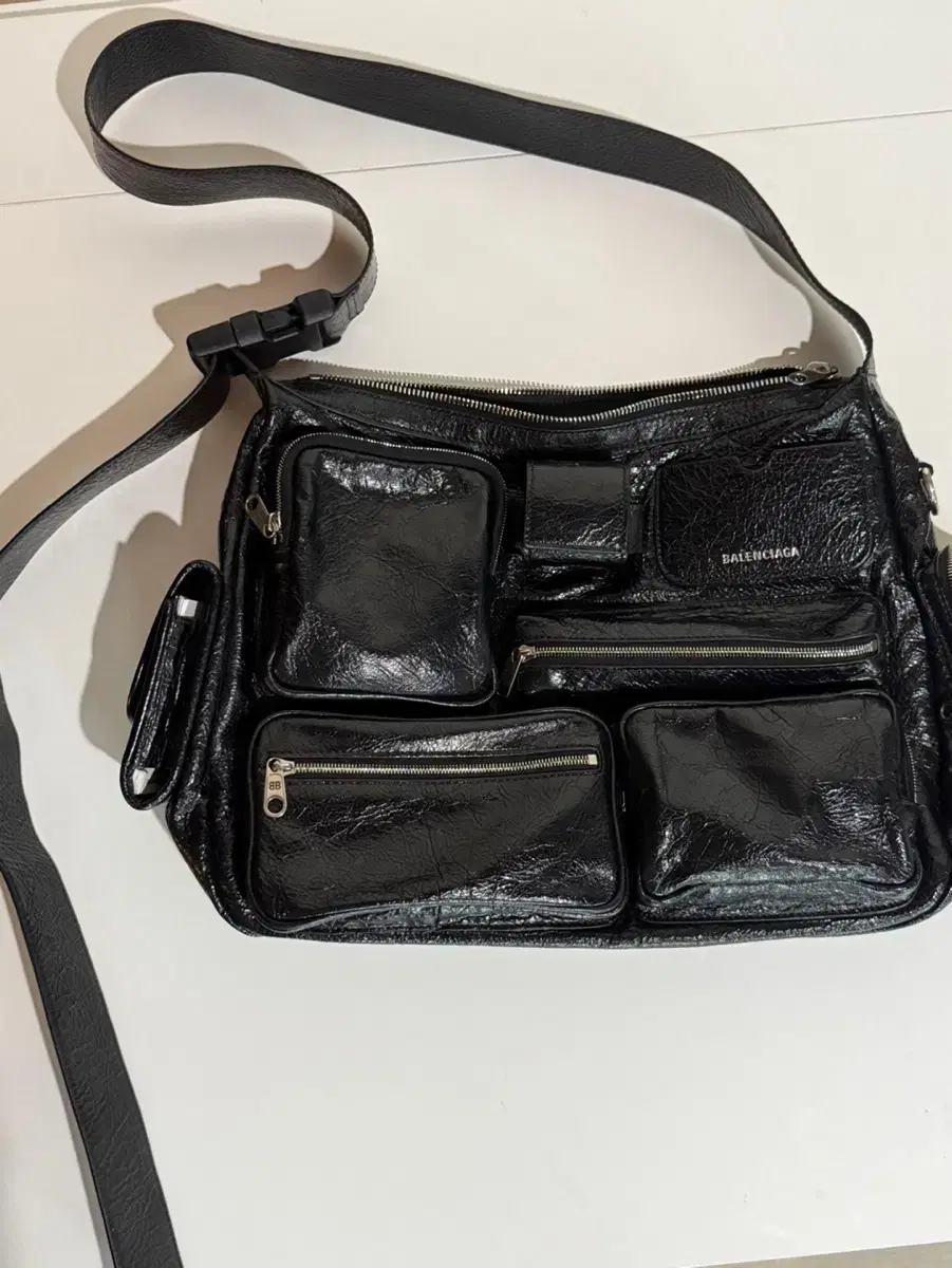 Balenciaga Super Vise Messenger Bag Crossbody Bag