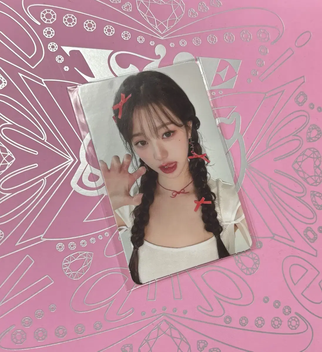 아이브 포토카드 어뮤즈 헬로키티 키티 원영 포카 판매