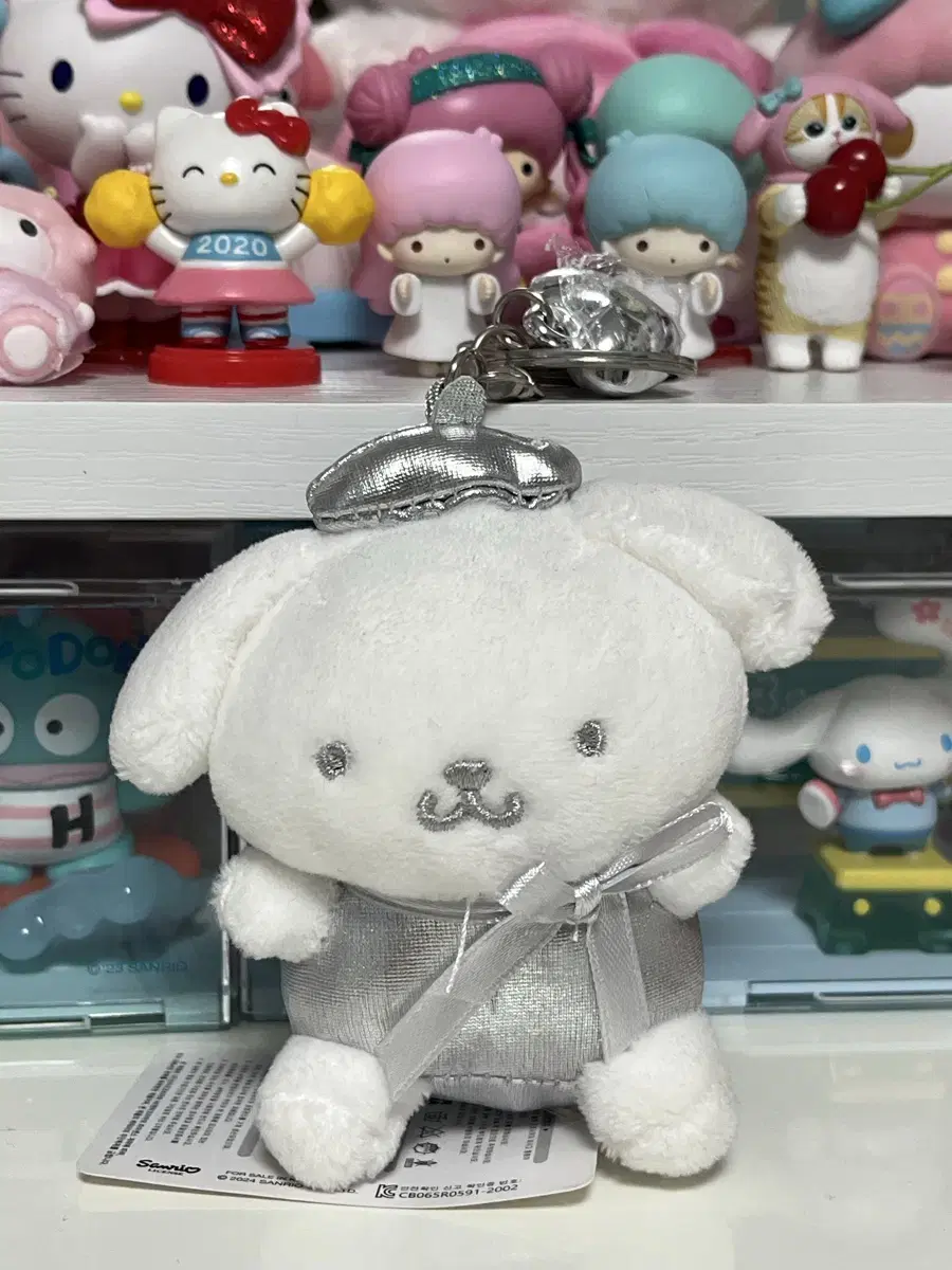 폼폼푸린 실버키링 산리오 실버