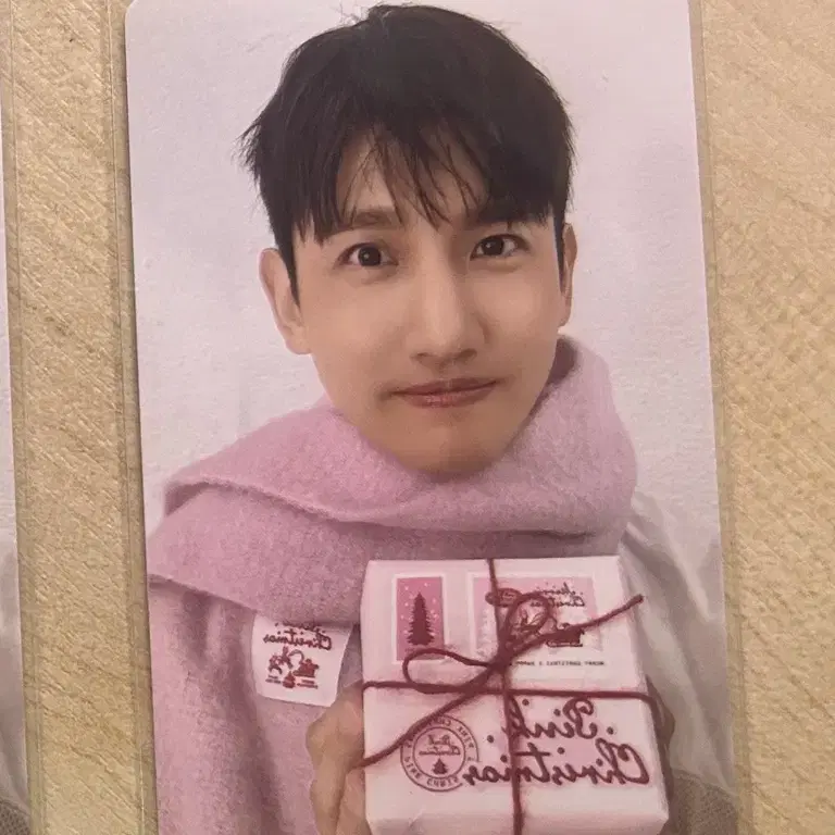 동방신기 최강창민 핑크크리스마스 포카 양도