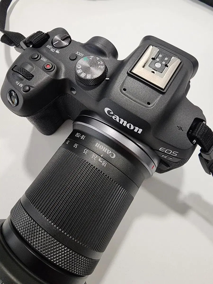 (신동급) 캐논 정품 미러리스카메라  R7 18-150MM 망원렌즈세트
