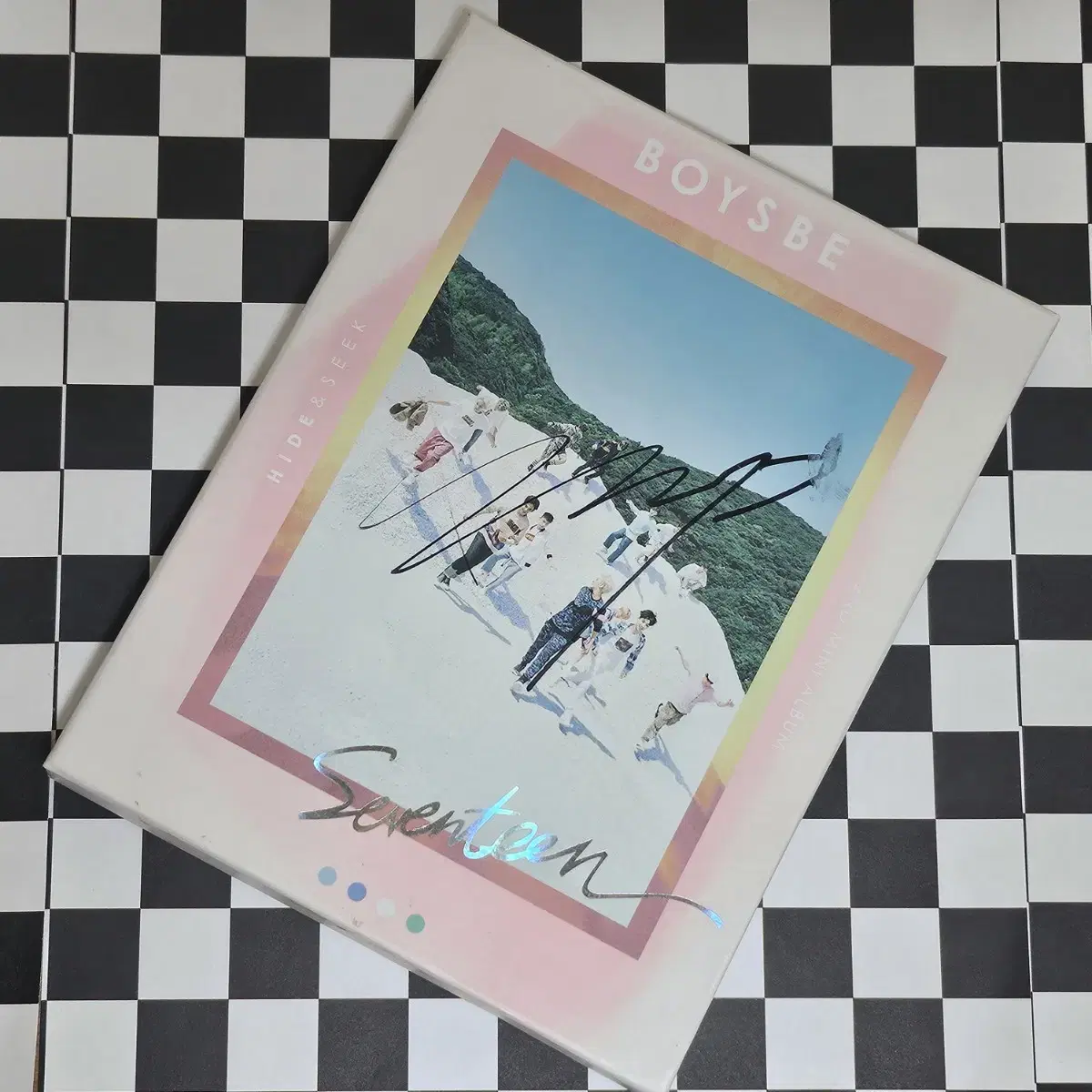 세븐틴 에스쿱스 싸인 앨범 양도