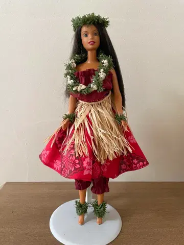 하와이안 훌라걸 폴리네시아 바비 인형 무무