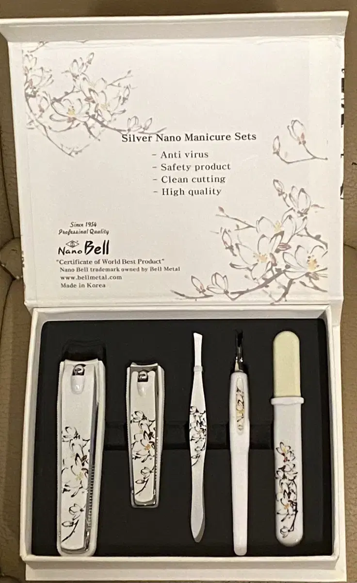 Nano Silver Nail Polish Set (unused)