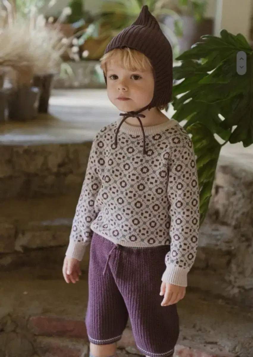 Shushu & Kura Knit Top and Bottom 3Y