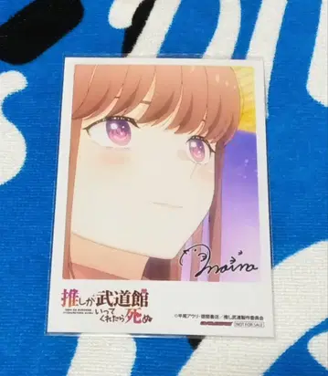 최애가 무도관에 가줬으면 죽을 것 같은 혜택 브로마이드 이치이 마이나