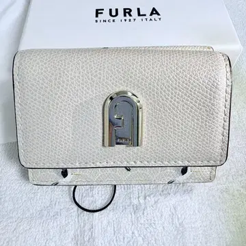 훌라(FURLA) 3단 접이식 지갑 미니 지갑