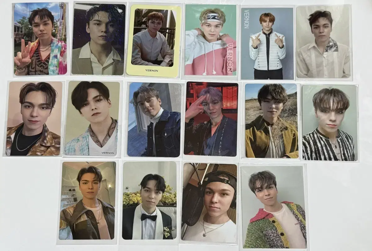 세븐틴 버논 디노 포카 트레카 포토북 특전 잡지 세미콜론 고잉 캐랜
