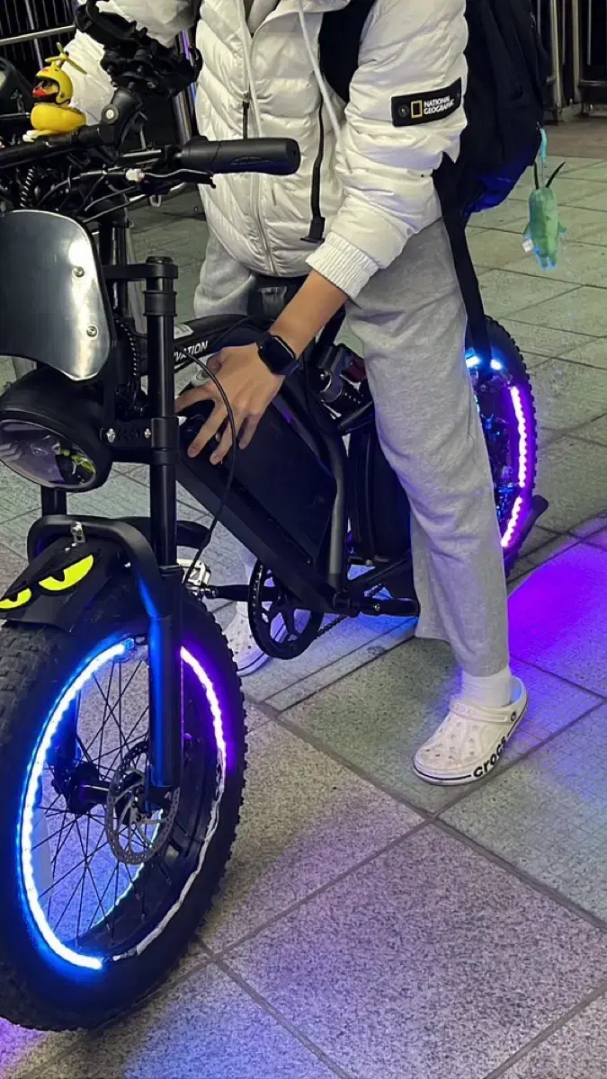 bs 자토바이 led 불바퀴튜닝차 판매