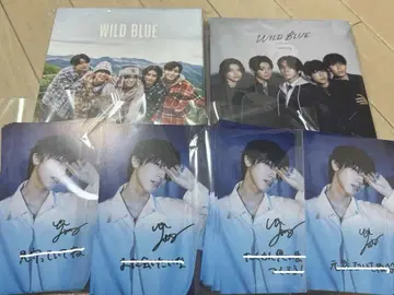 WILD BLUE 포토북 + 포토 카드