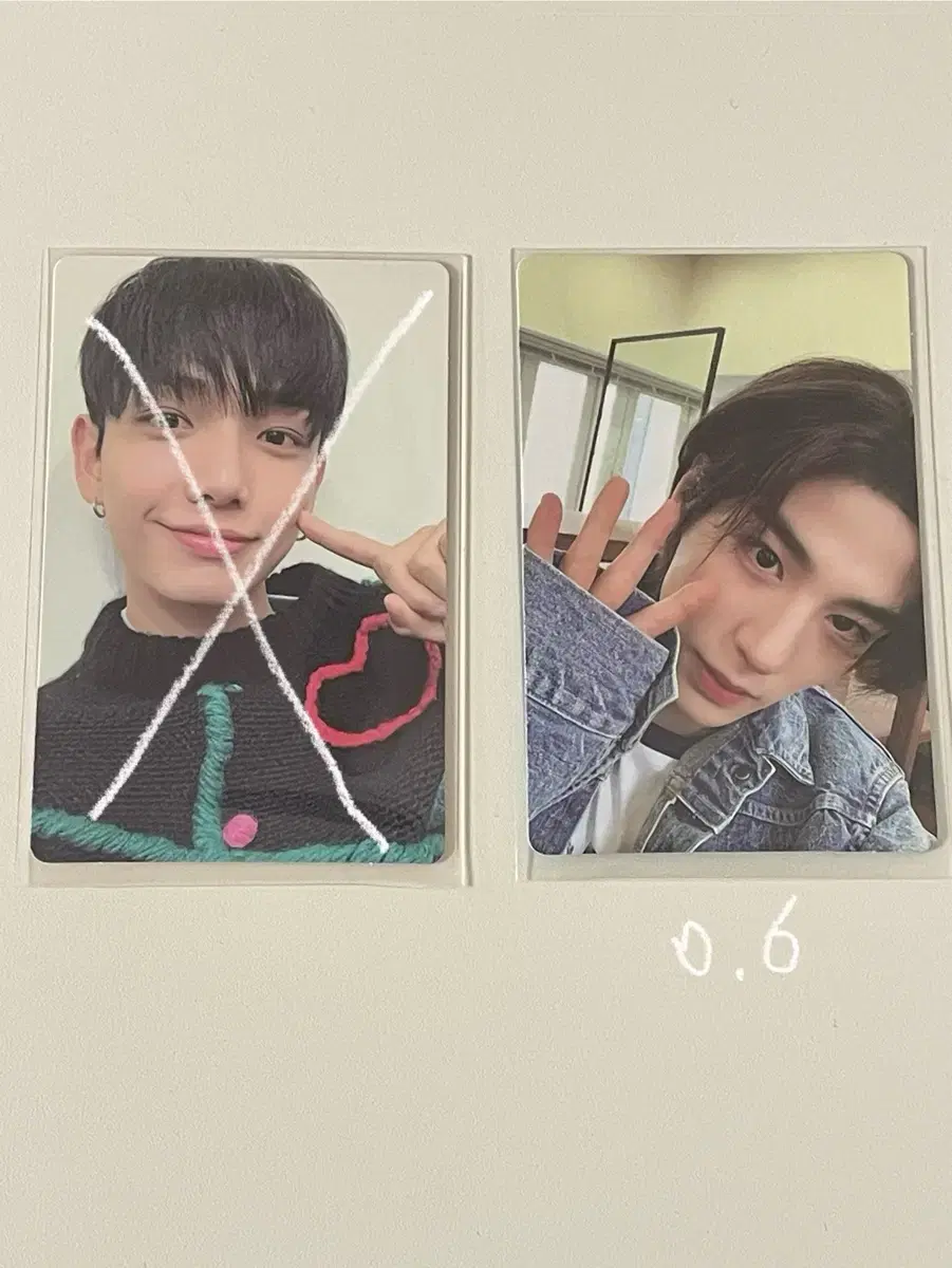 보넥도 who crunch 크런치 포카 명재현 이한