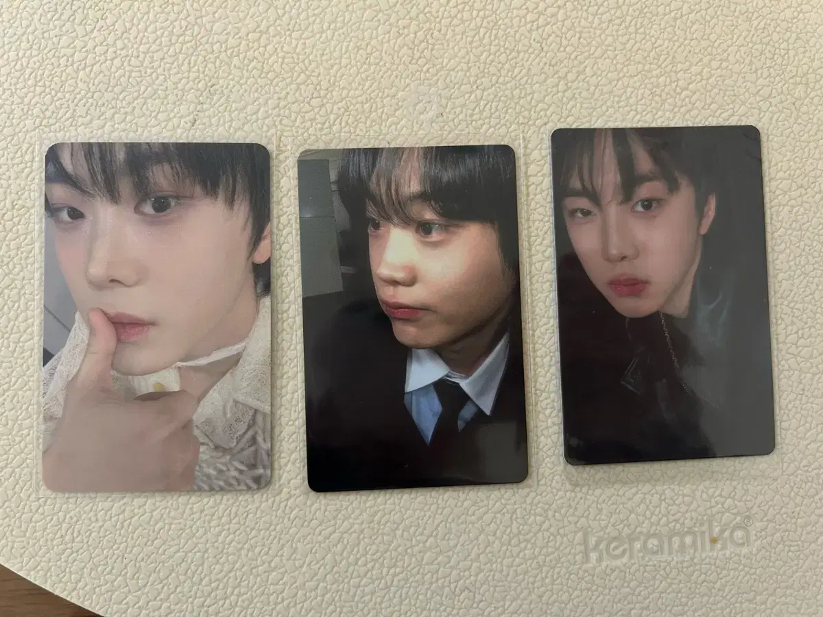 프로젝트7 언네임 우하준 따봉 하트조립회 파이널 포카
