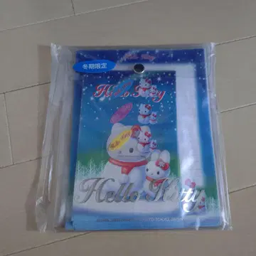 헬로키티 겨울 한정 눈사람 Snowkitty 레터 세트