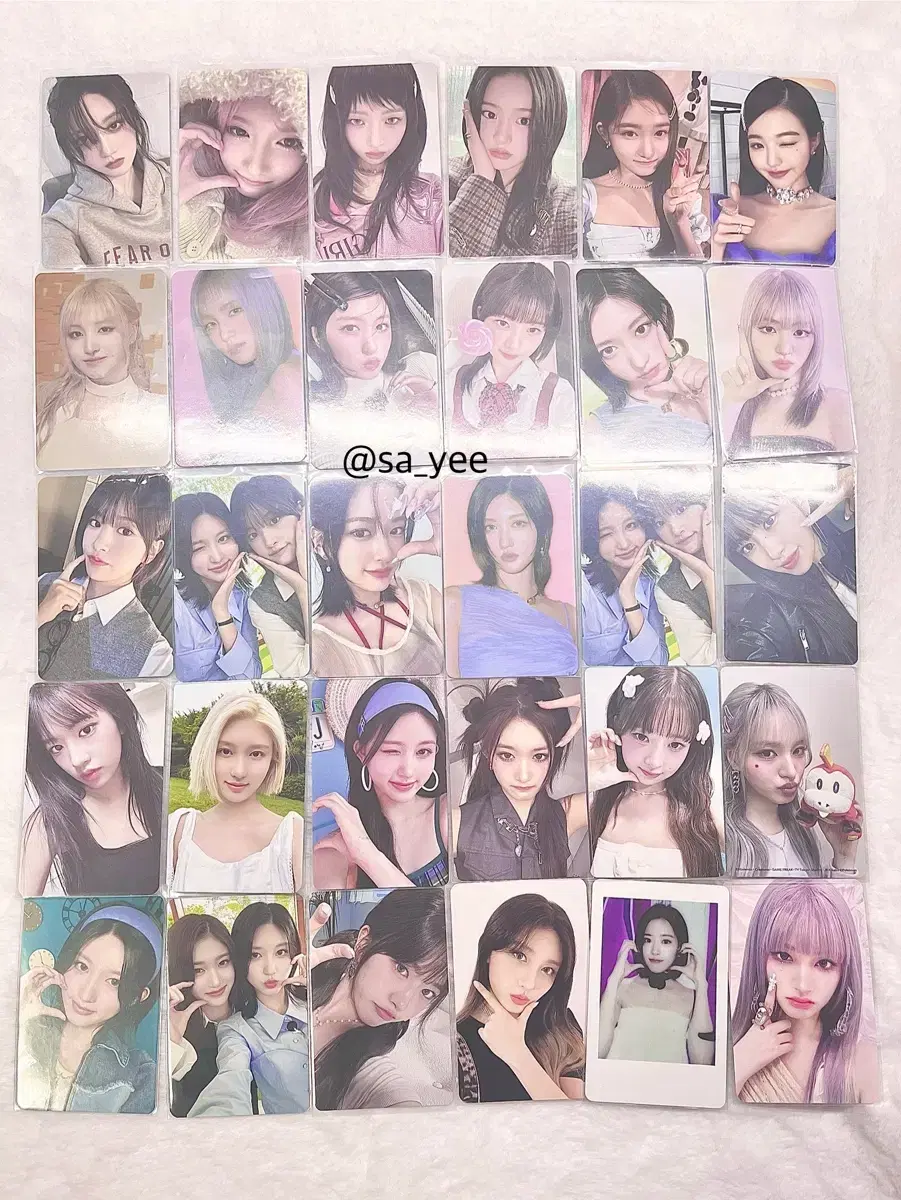 {급처}아이브 포카 일괄로 팝니다