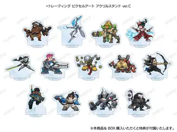 Overwatch 트레이딩 픽셀 아트 아크리스 스탠드 C