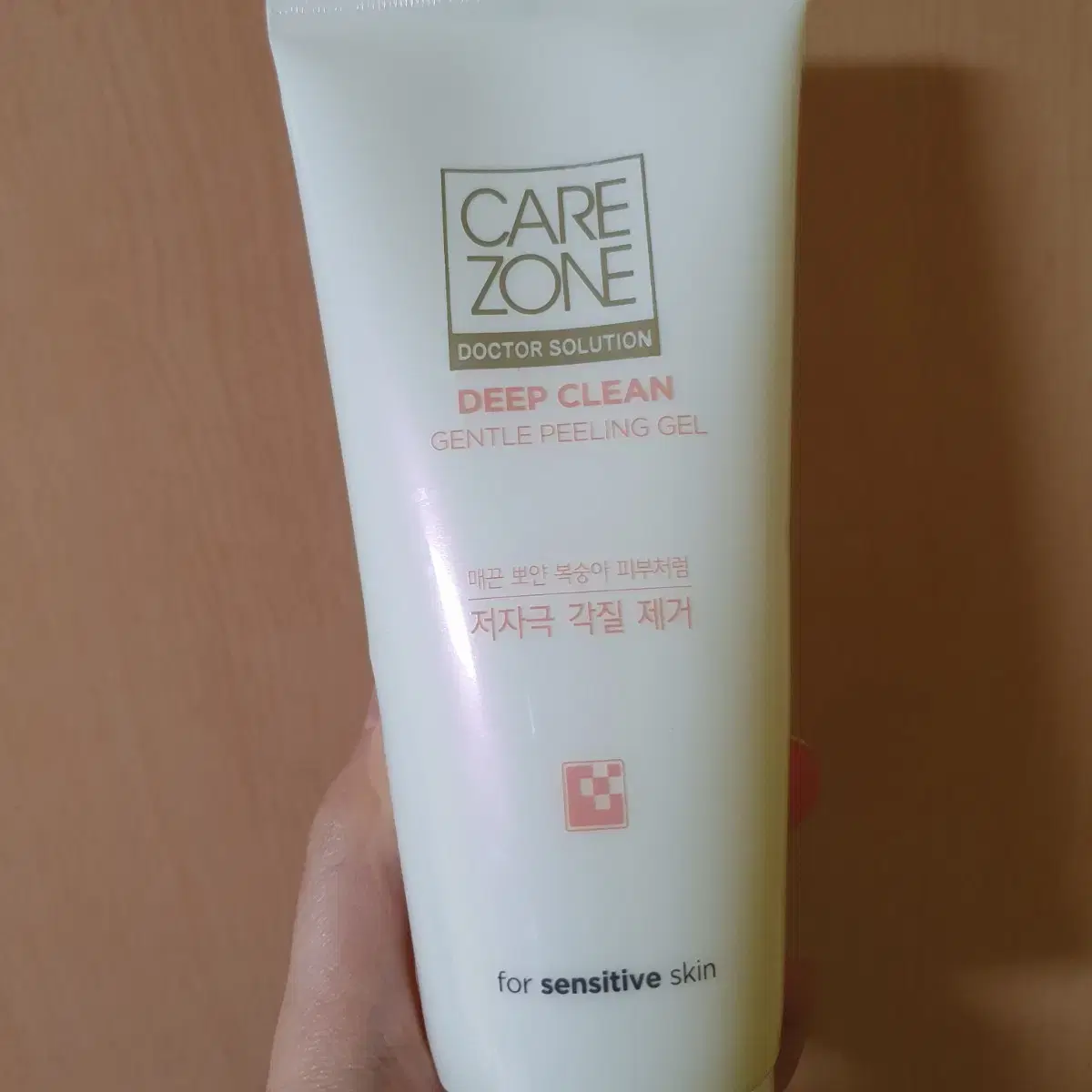 케어존 딥클린 필링젤 저자극 각질제거 폼클렌징
