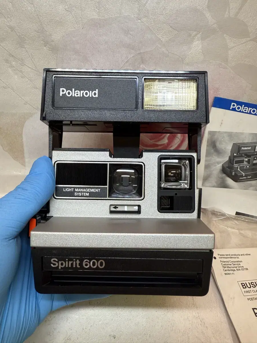 Polaroid Spirit 600, camera. Works well & looks great. Box, manual, UK