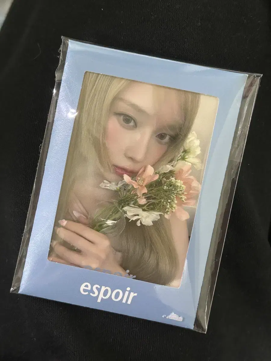 에스파 에스쁘아 윈터 포토카드 카리나윈터닝닝지젤라이즈엔시티하츠투하츠키키