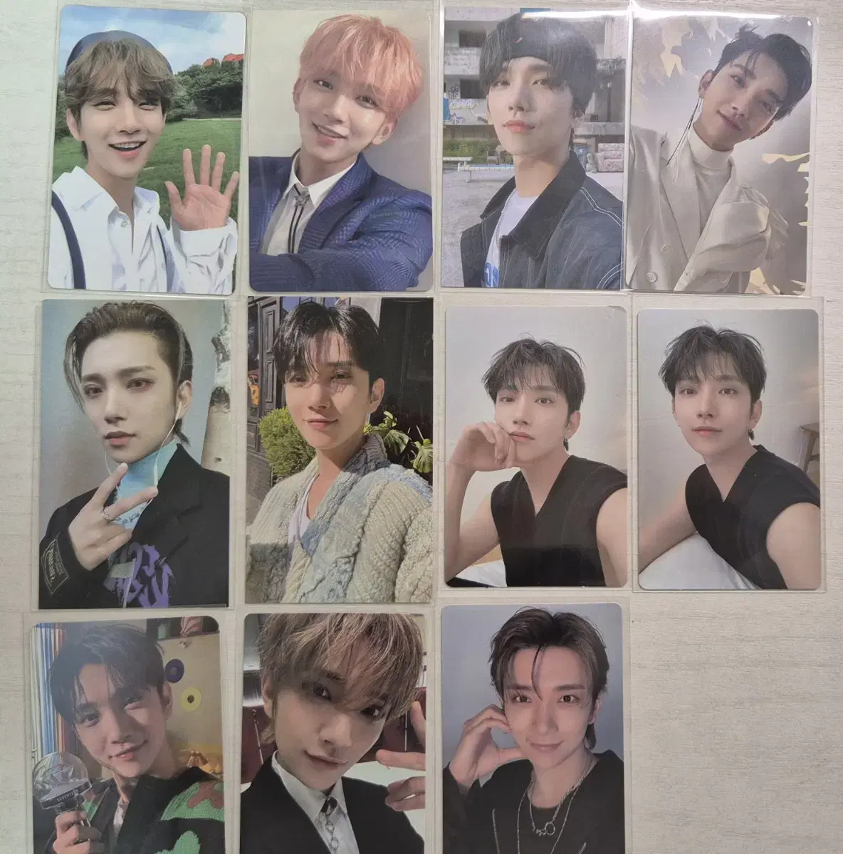 세븐틴 조슈아 포카 11장 일괄 양도 럭드 사웨 유니버셜 인터파크 캐럿존