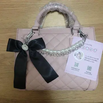 마시로 아리스 시마무라 콜라보 퀼트 스퀘어 백