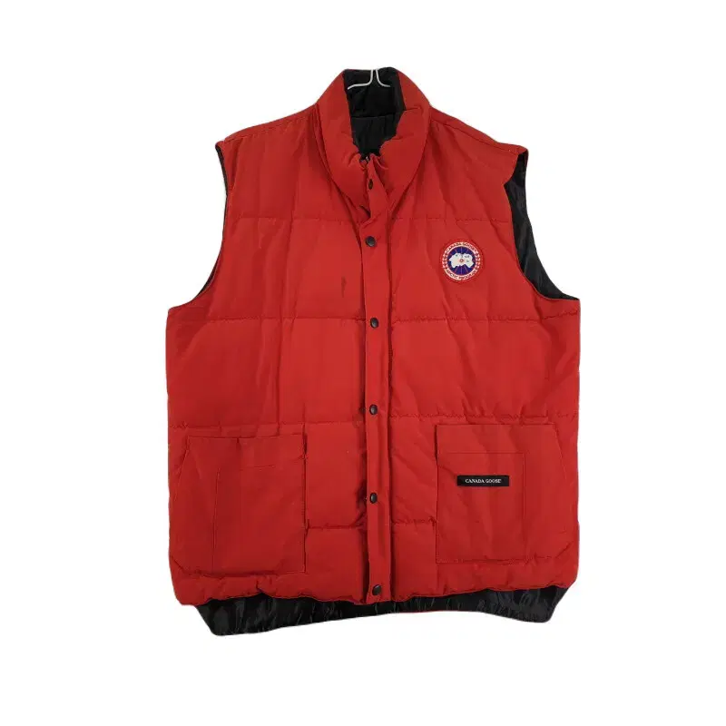 F7188 CANADA GOOSE 남XL 레드 패딩조끼/더크