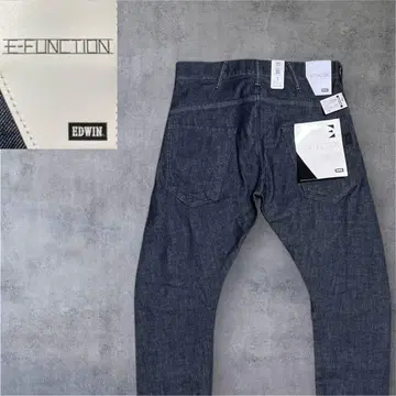 에드윈 E-FUNCTION 에드윈 다크 네이비 입체 재단 슬림 택 포함