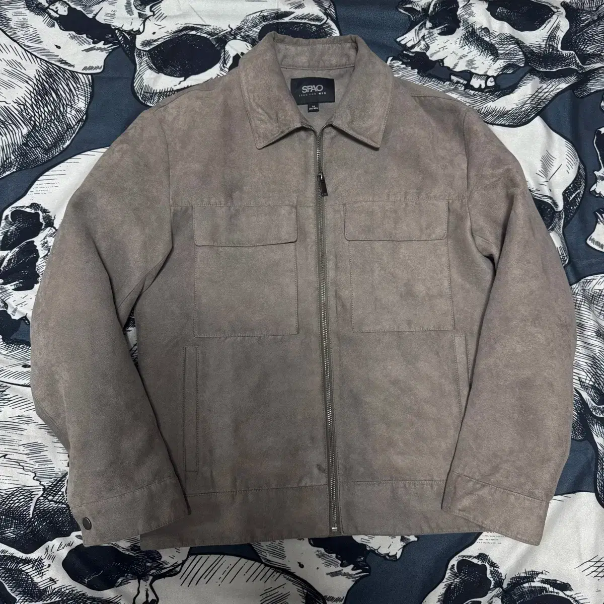 SPAO 스파오 SPAO Suede Jacket 95 M size #스파오,#스웨이드자켓