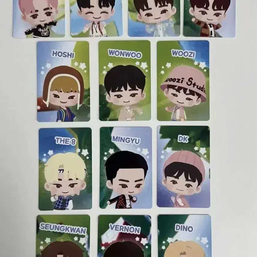 세븐틴 2025캐럿랜드 puzzle 퍼즐세븐틴 캐럿존 포카세트 일괄양도