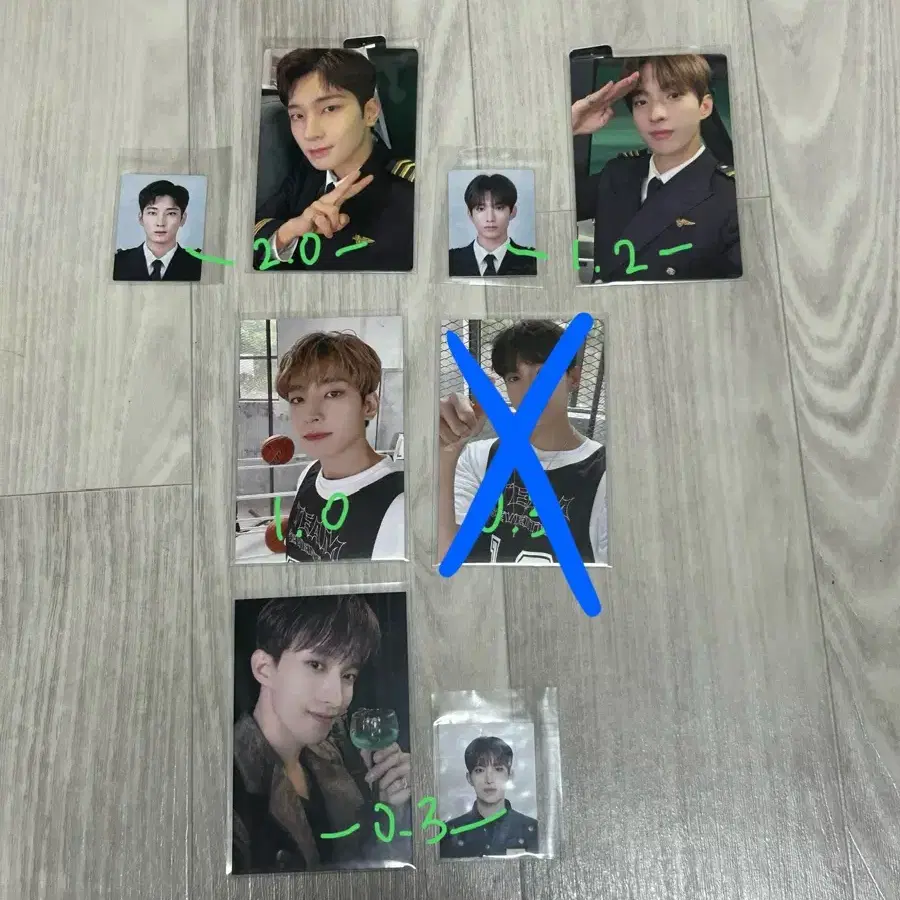 세븐틴 멤버쉽 포카 양도합니다