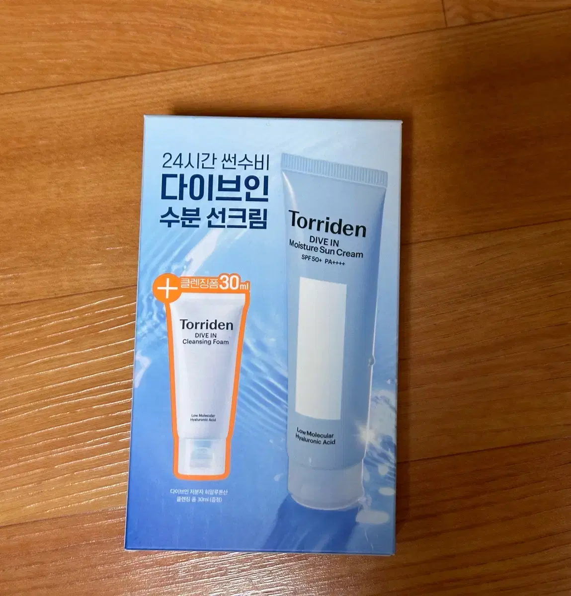 토리든 다이브인 모이스처 선크림60ml + 클렌징폼30ml