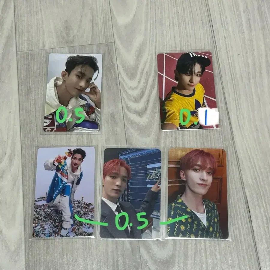 세븐틴 부석순 포카 양도합니다