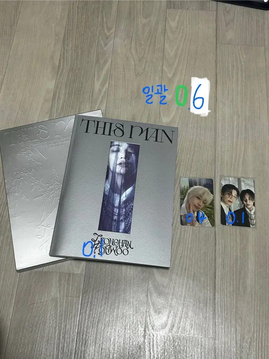 세븐틴 원우정한 디스맨 thisman 포카 양도합니다