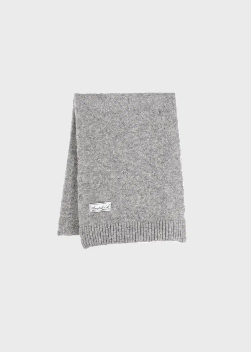 헤이그 haag a wooly muffler 목도리 grey