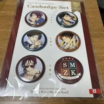 Free! 캔뱃지 세트