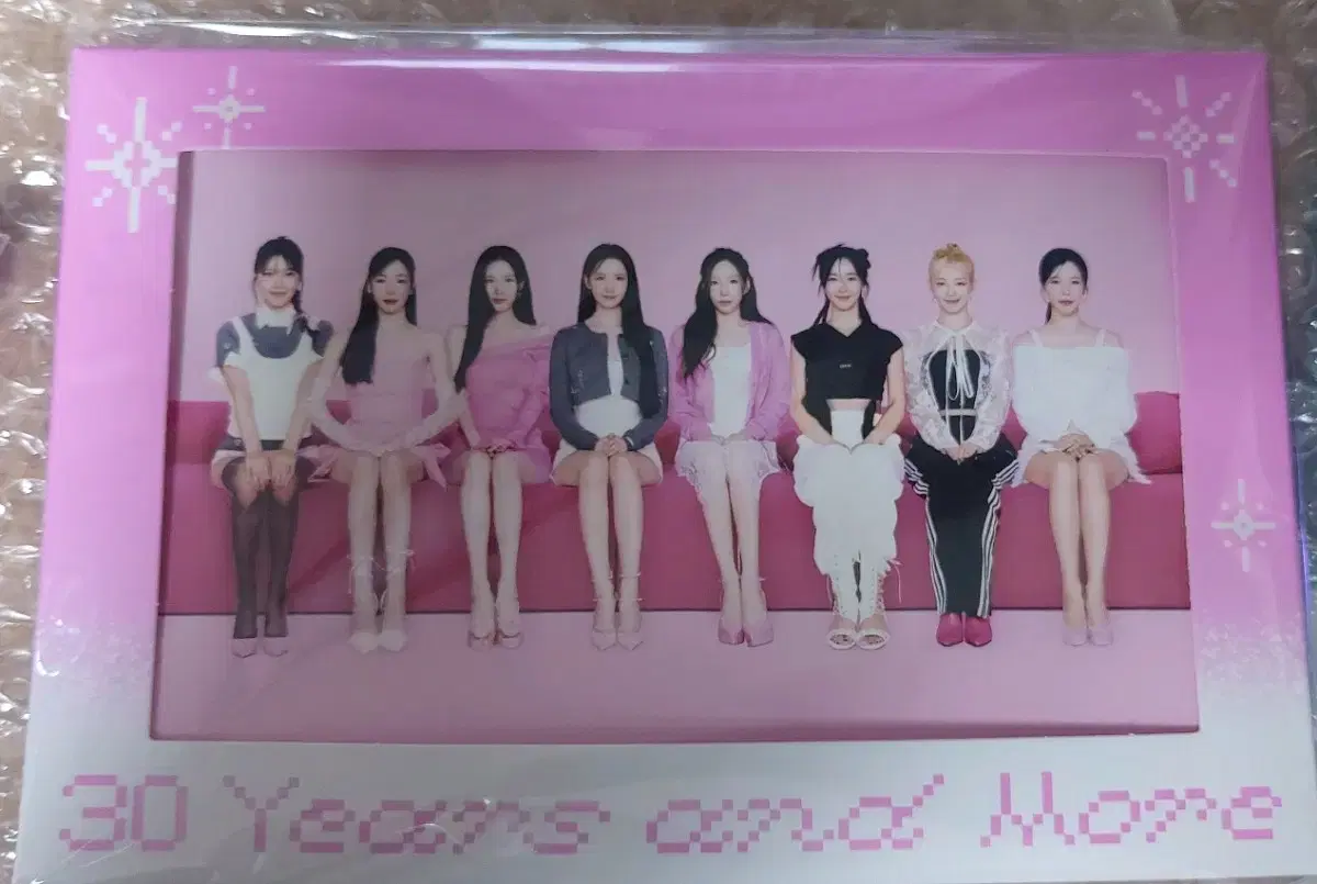 smtown 30주년 소녀시대 그룹포토 개봉