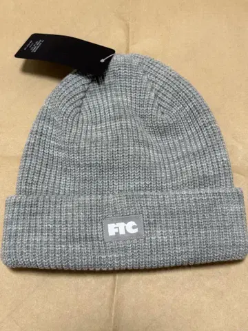FTC BOX 로고 비니 그레이