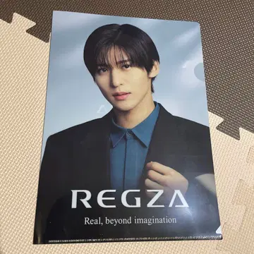 미사용 새상품 레자 메구로 렌 클리어 파일 SnowMan 메메