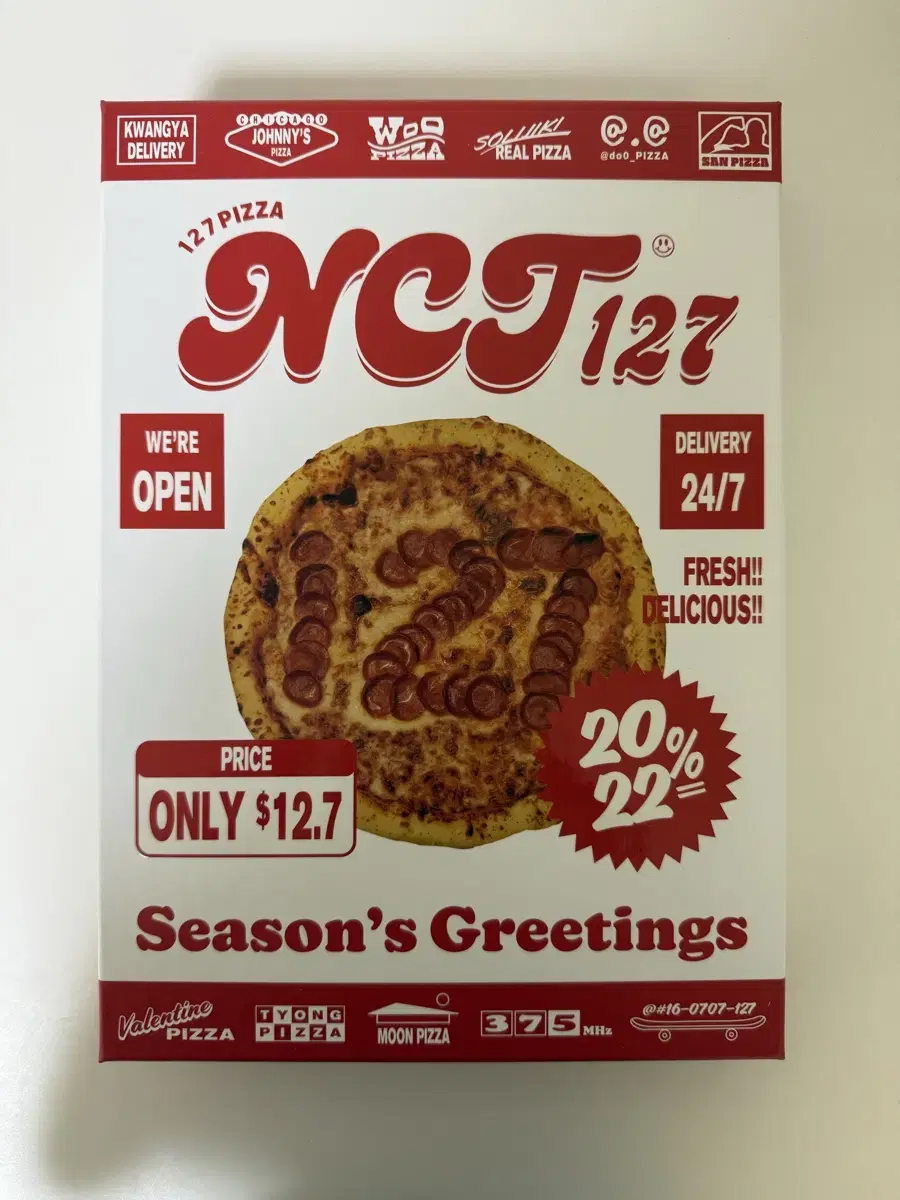 엔시티 nct 127 2022 시즌그리팅 판매