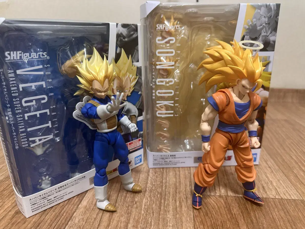 SHF 드래곤볼 초사이언인3 손오공 판매 +각성한 베지터
