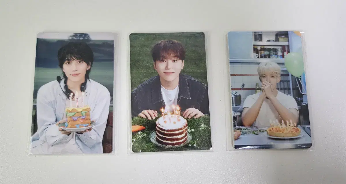 세븐틴 생일박스 포카 미개봉 양도