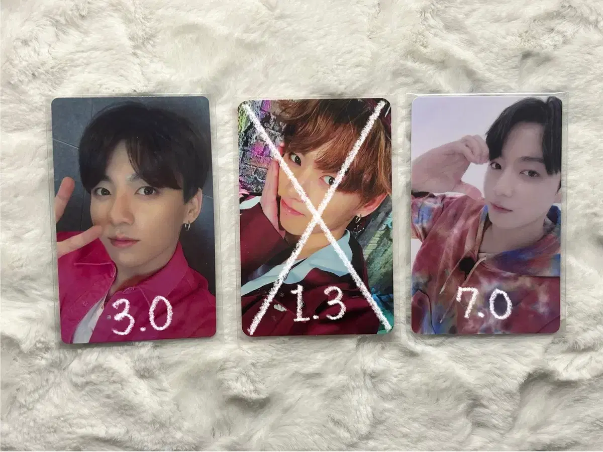 방탄 정국 포카 판매