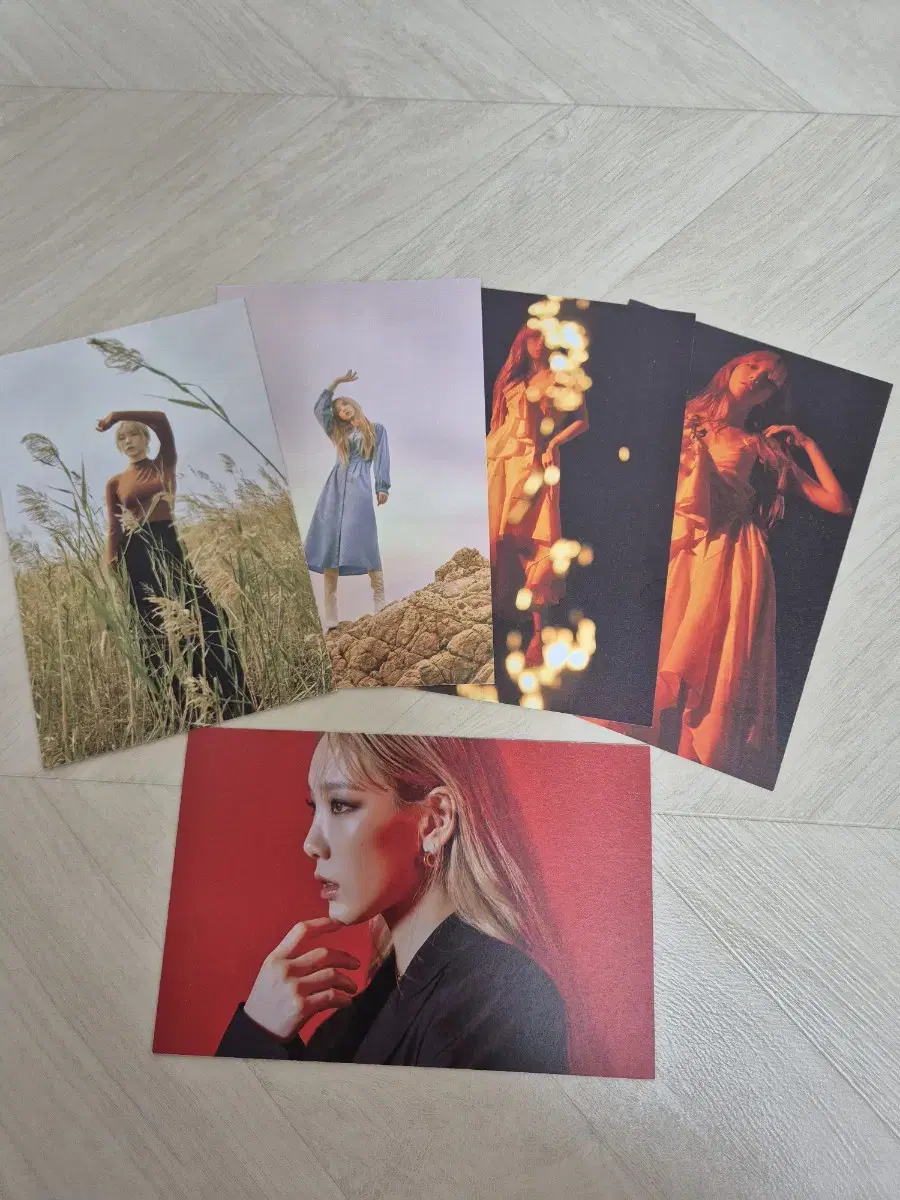taeyeon purpose Exhibition pre-order benefit postcard 5 Bulk