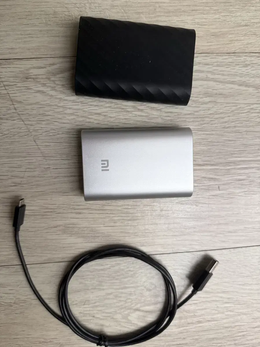 샤오미 보조배터리 10000mAh 세트