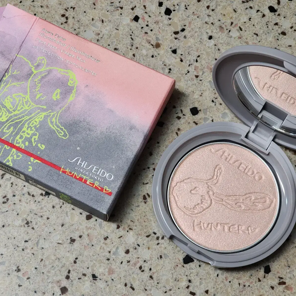 New/Shiseido Highlighter Tsukuyomi Peach Beam