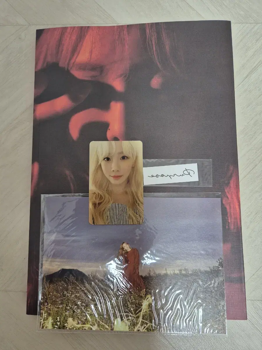 태연 2집 Purpose 디럭스 버전 (구성품 모두 포함)