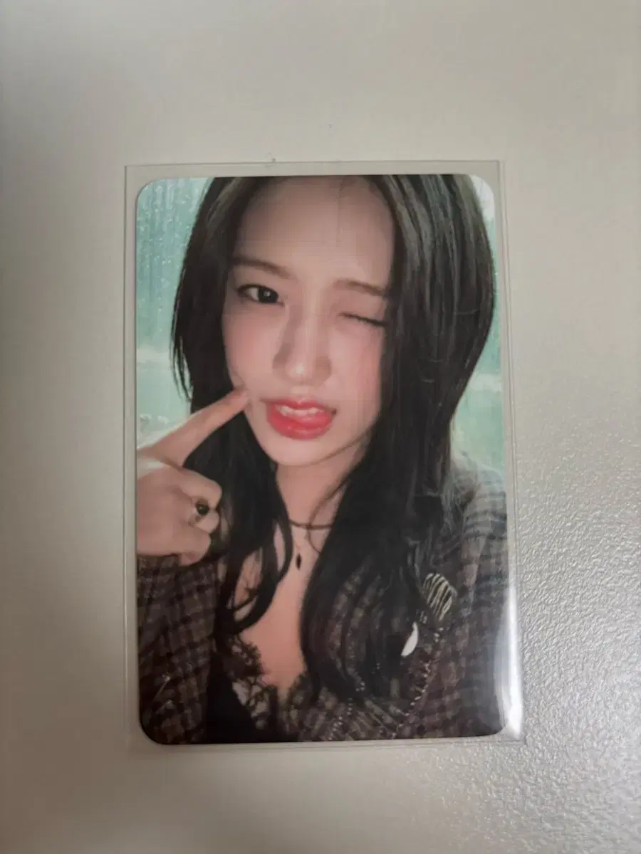 가격 제시)) 아이브 엠파시 위드뮤 1차 포카 안유진